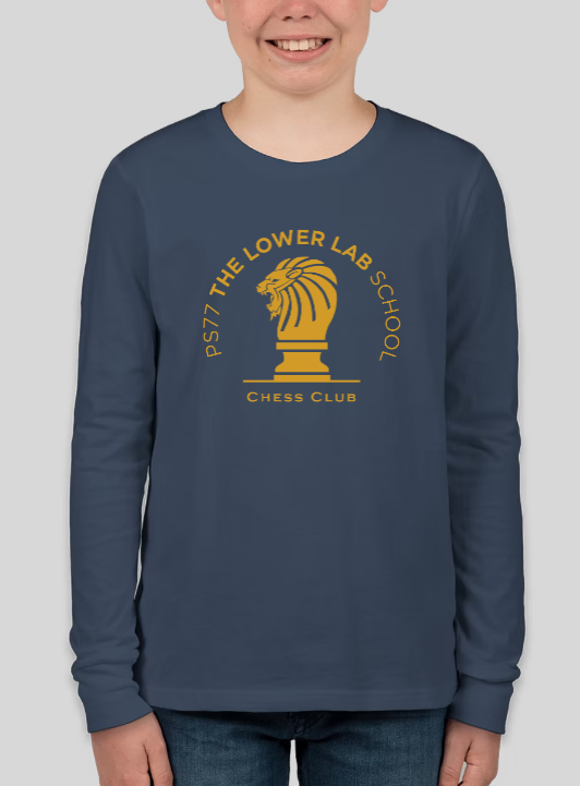 14. Official Lower Lab Chess Team Shirts - Youth - Long Sleeved