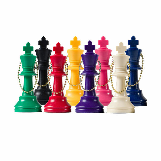 10. Keychain Piece - King (Multiple Colors)