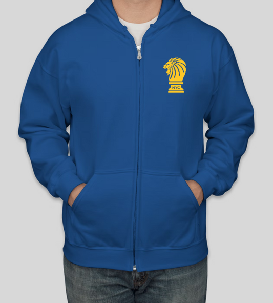 18. Chess Zip Hoodie - Adult (2 colors)