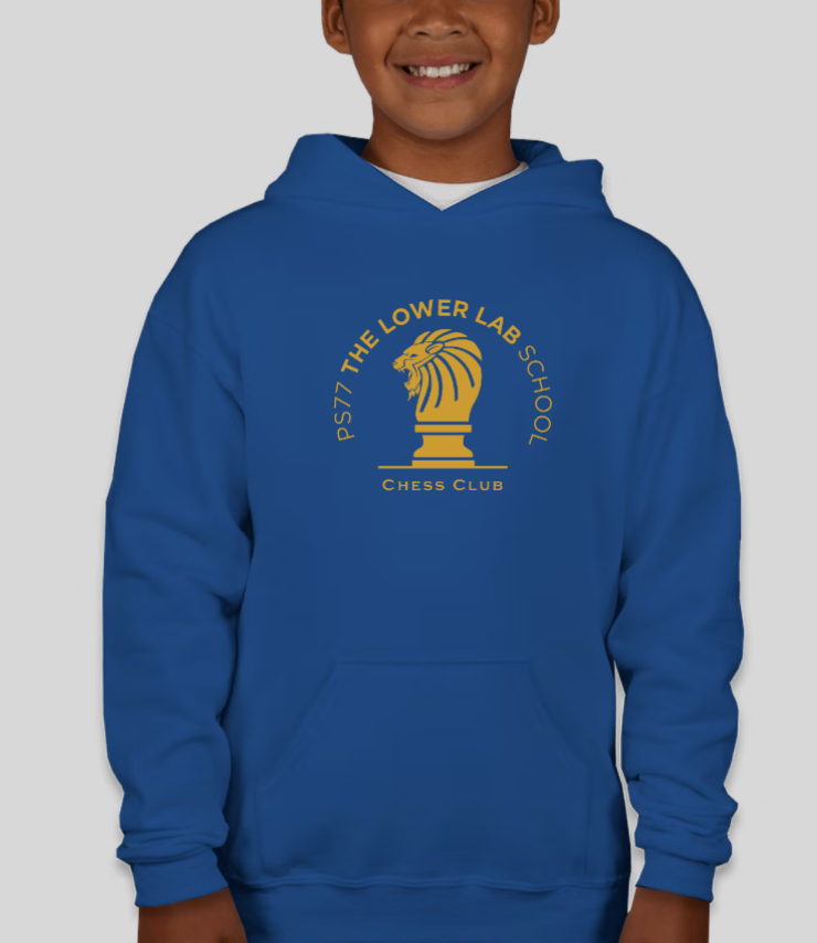19. Chess Pullover Hoodie - Youth (3 colors)