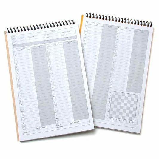 02. Notation Book - 50 games (4 colors)