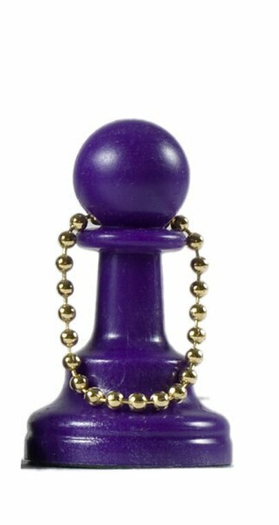 05. Keychain Piece - Pawn (Multiple Colors)