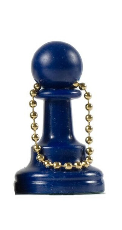 05. Keychain Piece - Pawn (Multiple Colors)