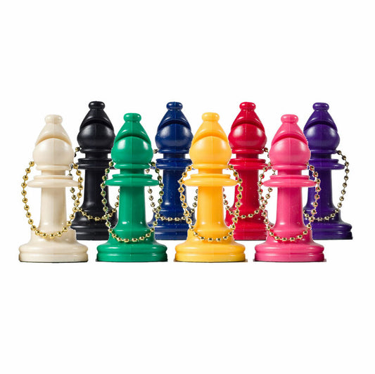 06. Keychain Piece - Bishop (Multiple Colors)