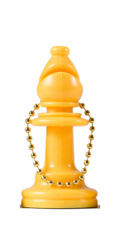 06. Keychain Piece - Bishop (Multiple Colors)
