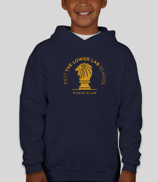 18. Chess Pullover Hoodie - Youth (3 colors)